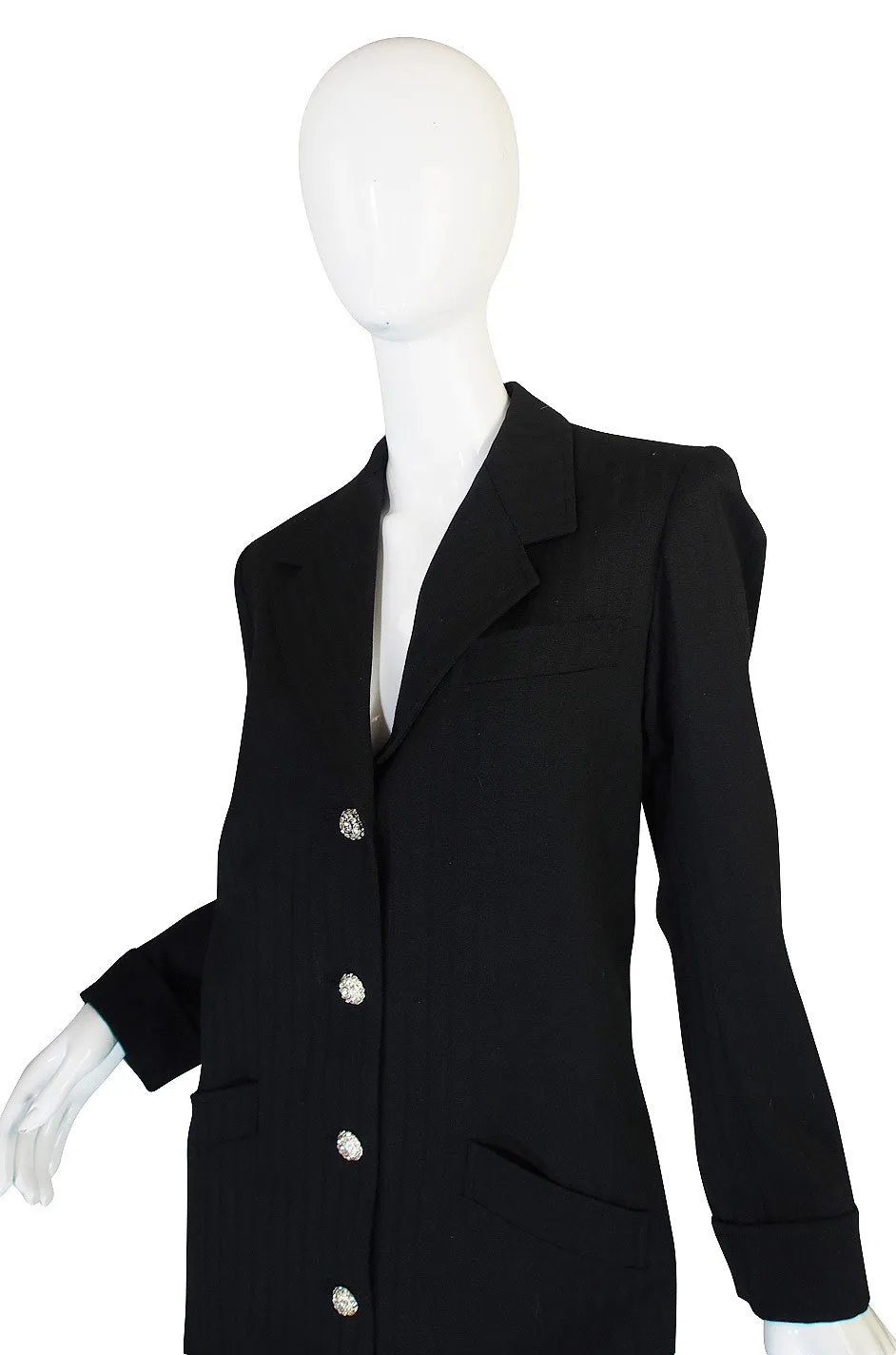 1980s Yves Saint Laurent Tailored Coat or Dress