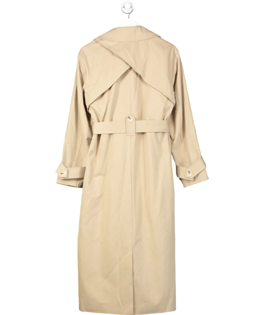 4th & Reckless Beige Trench Coat UK 12