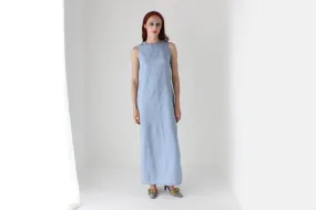 80s Lightweight Parachute Relaxed Sleeveless Dress