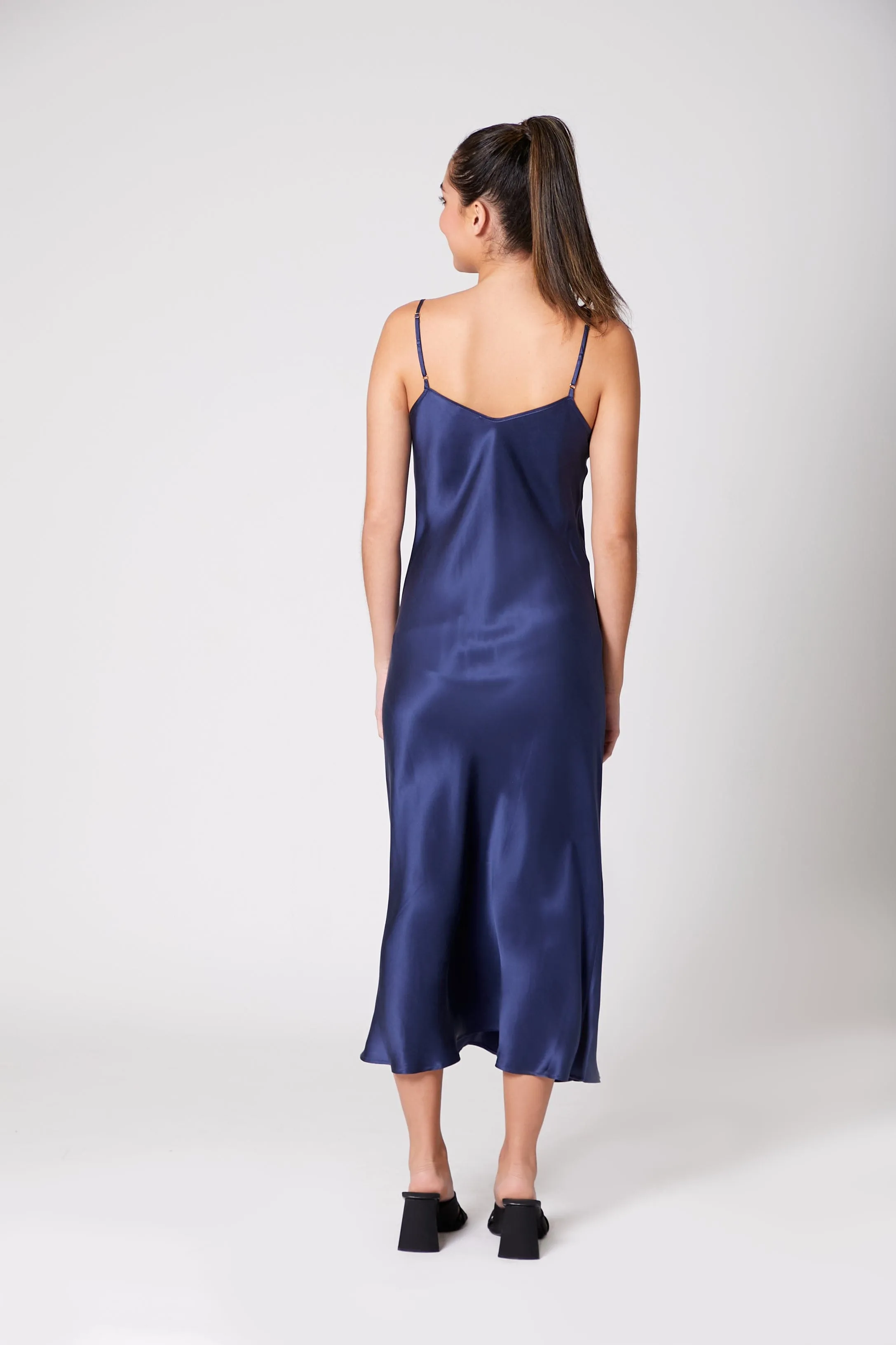 90s Icon V Slip Dress - Solid Colours