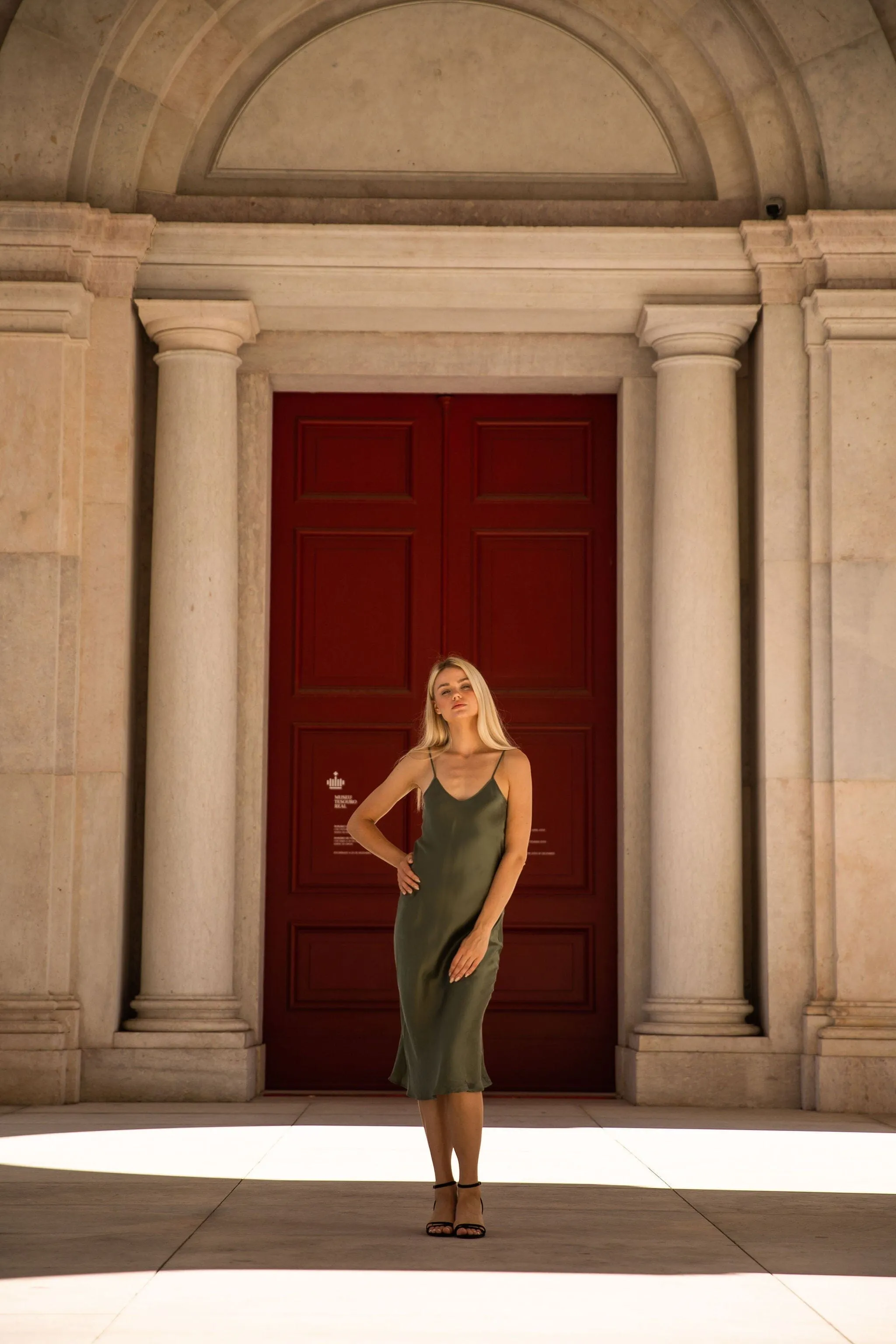 90s Icon V Slip Dress - Solid Colours