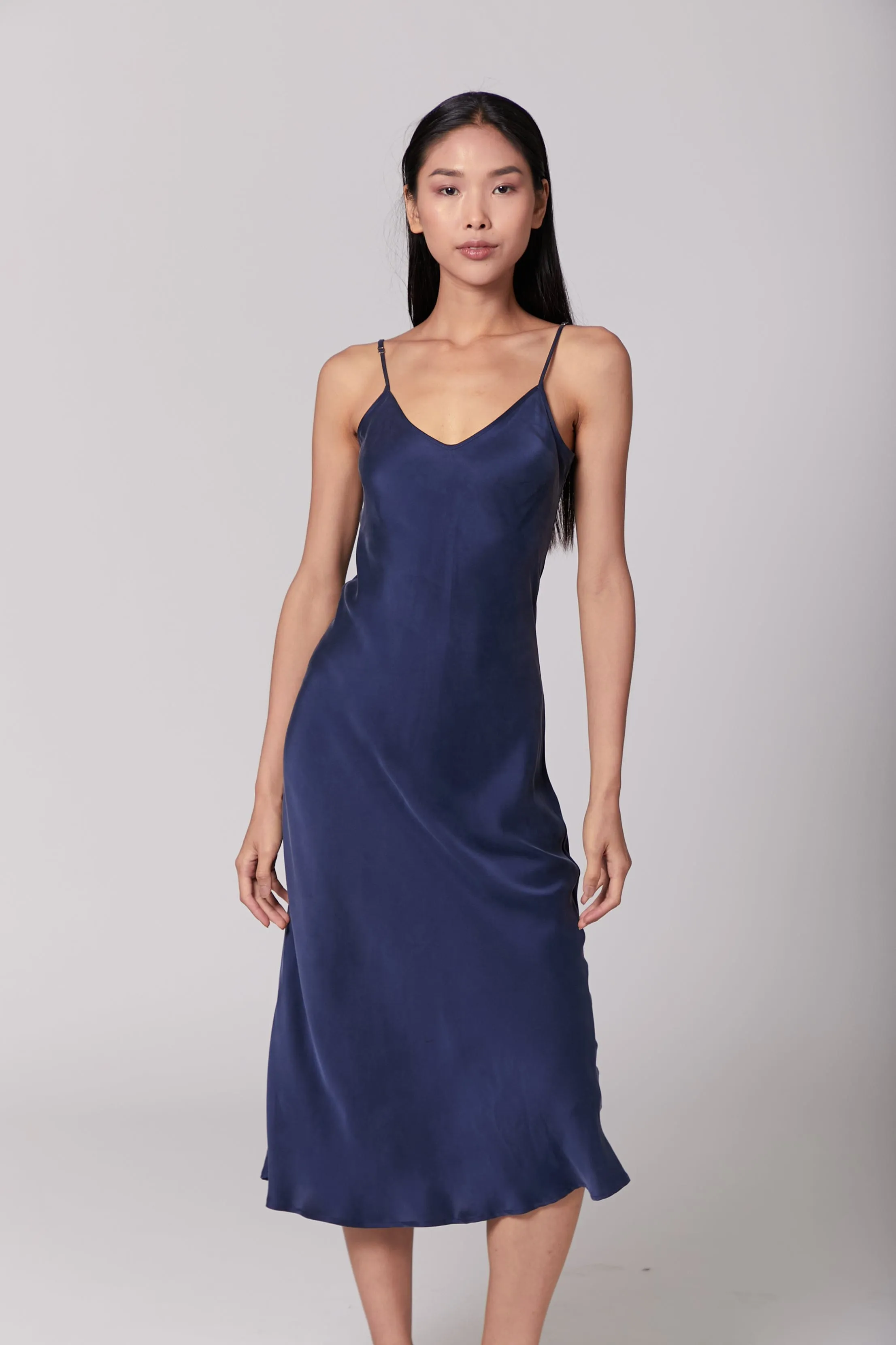 90s Icon V Slip Dress - Solid Colours