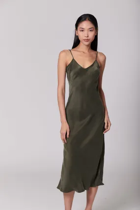 90s Icon V Slip Dress - Solid Colours