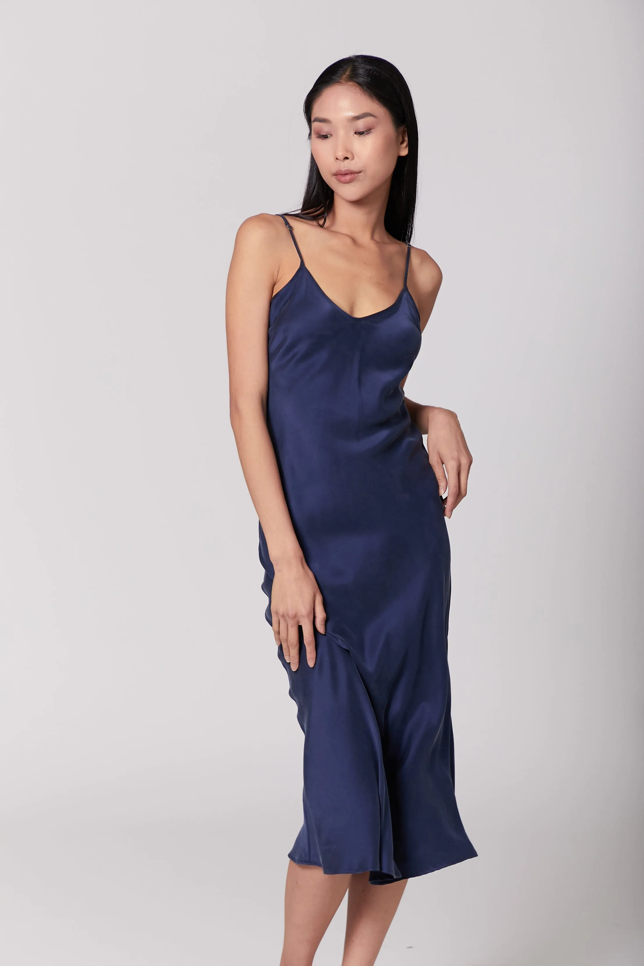 90s Icon V Slip Dress - Solid Colours