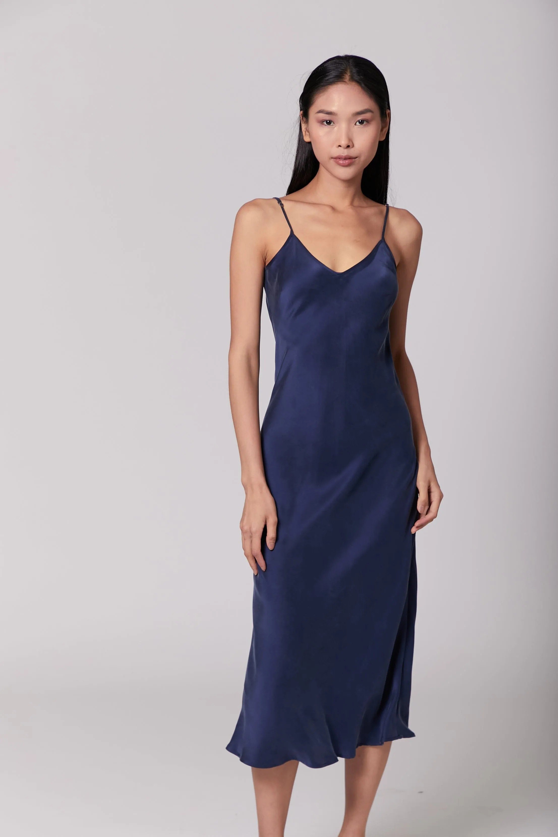 90s Icon V Slip Dress - Solid Colours