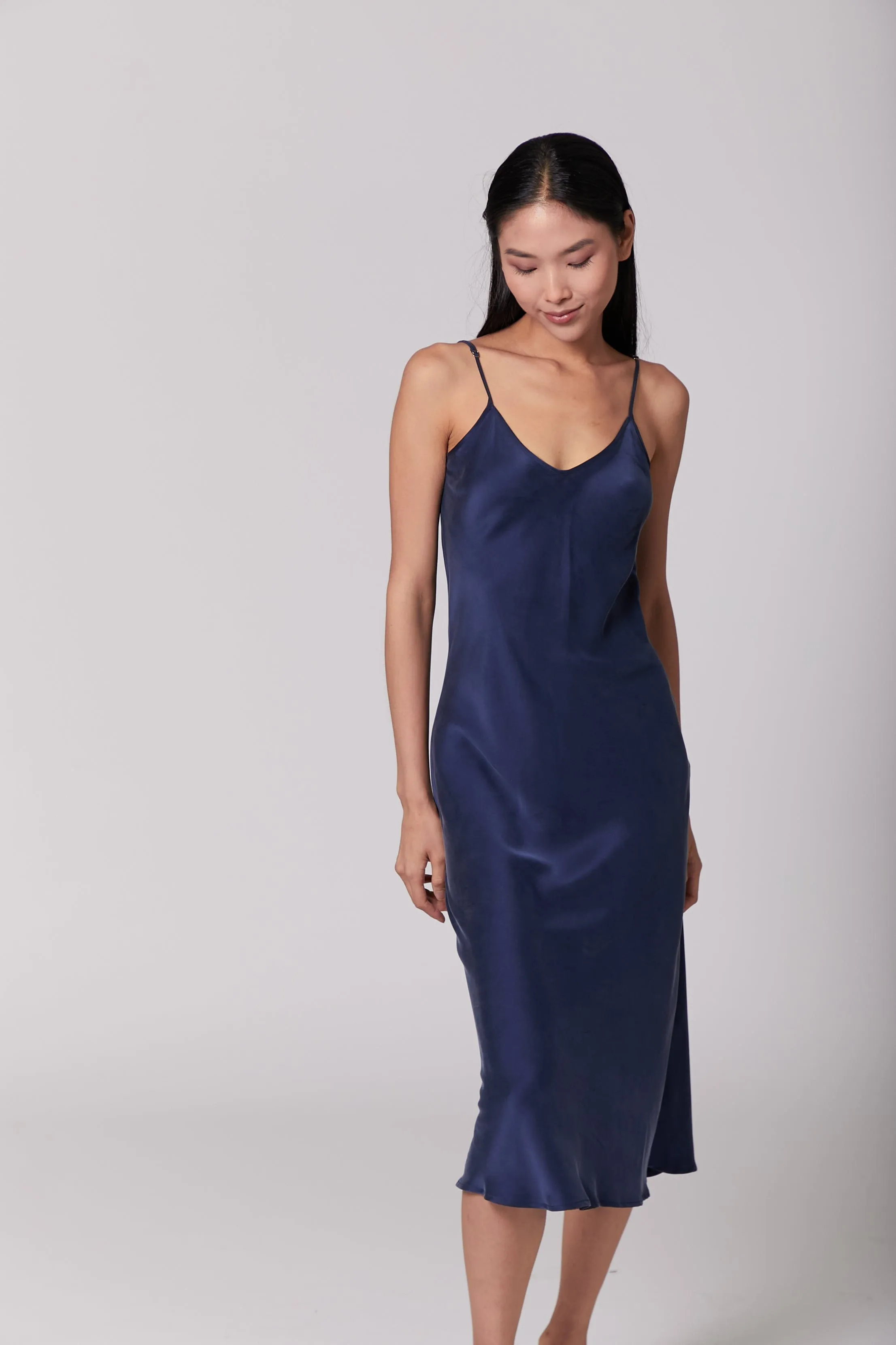 90s Icon V Slip Dress - Solid Colours