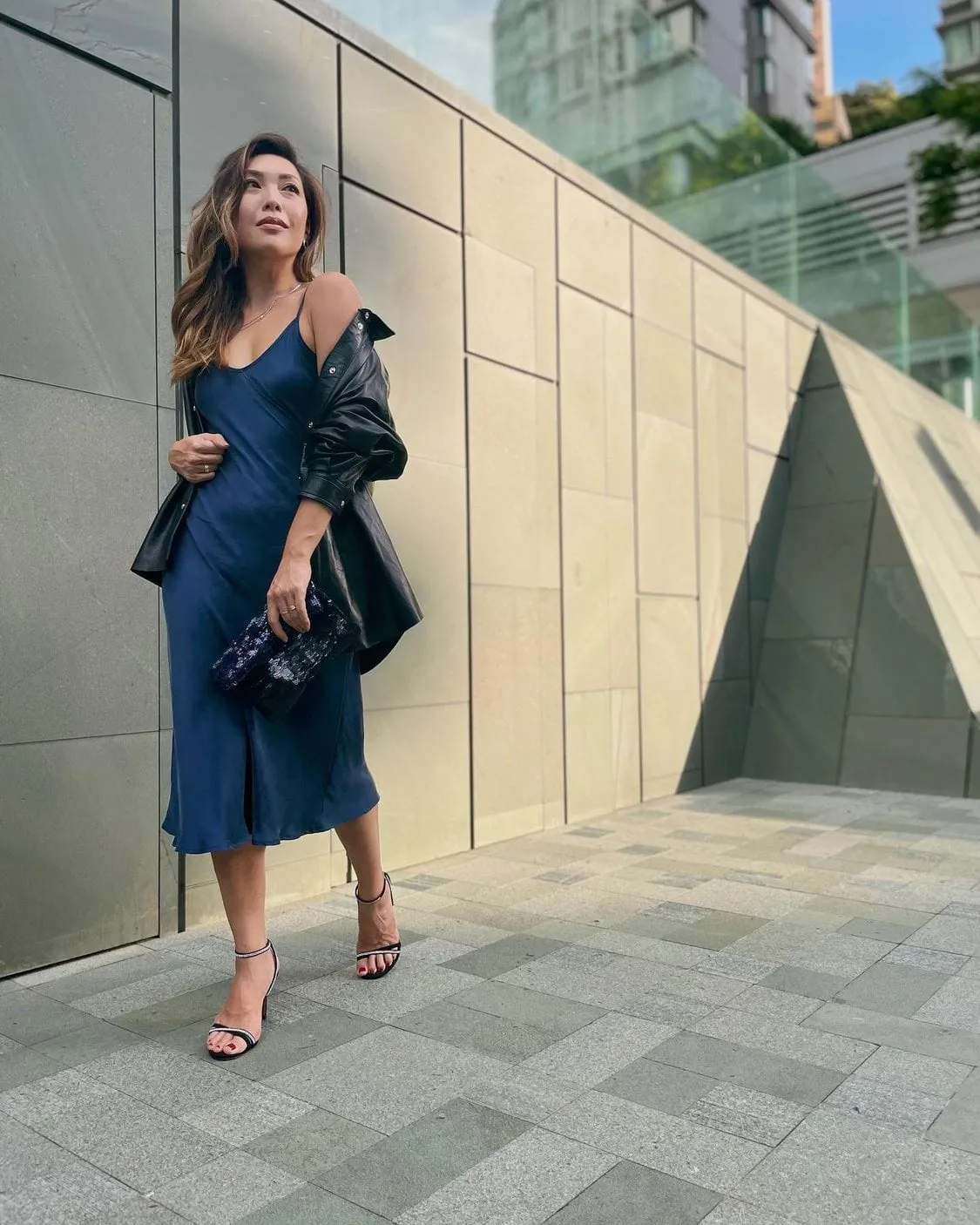 90s Icon V Slip Dress - Solid Colours