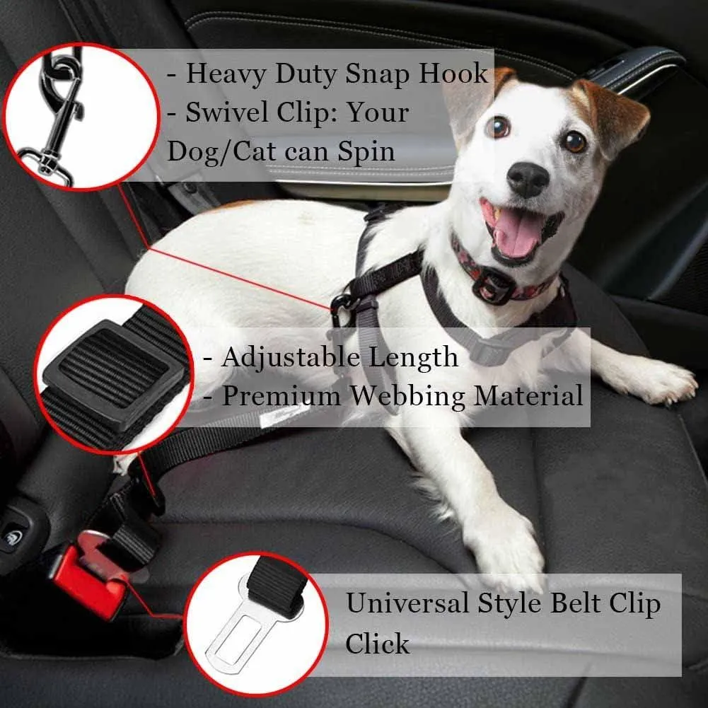 Adjustable Dog Car Seat Belt