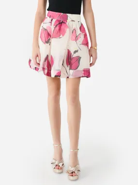 AJE Women's Dixie Flared Mini Skirt