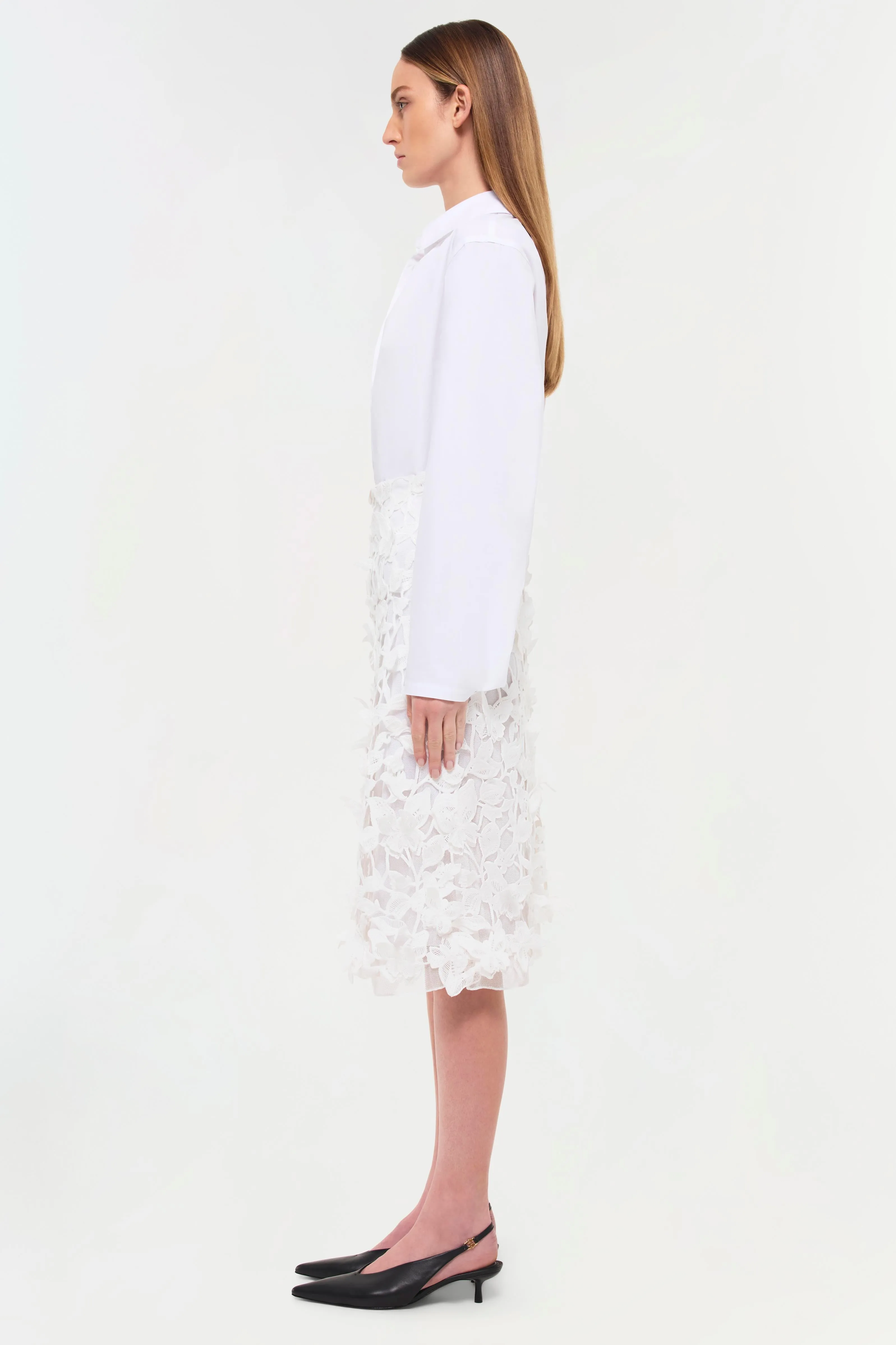 Ambrosia Applique Midi Skirt