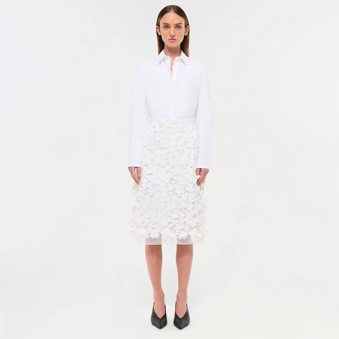Ambrosia Applique Midi Skirt
