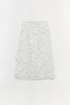 Ambrosia Applique Midi Skirt