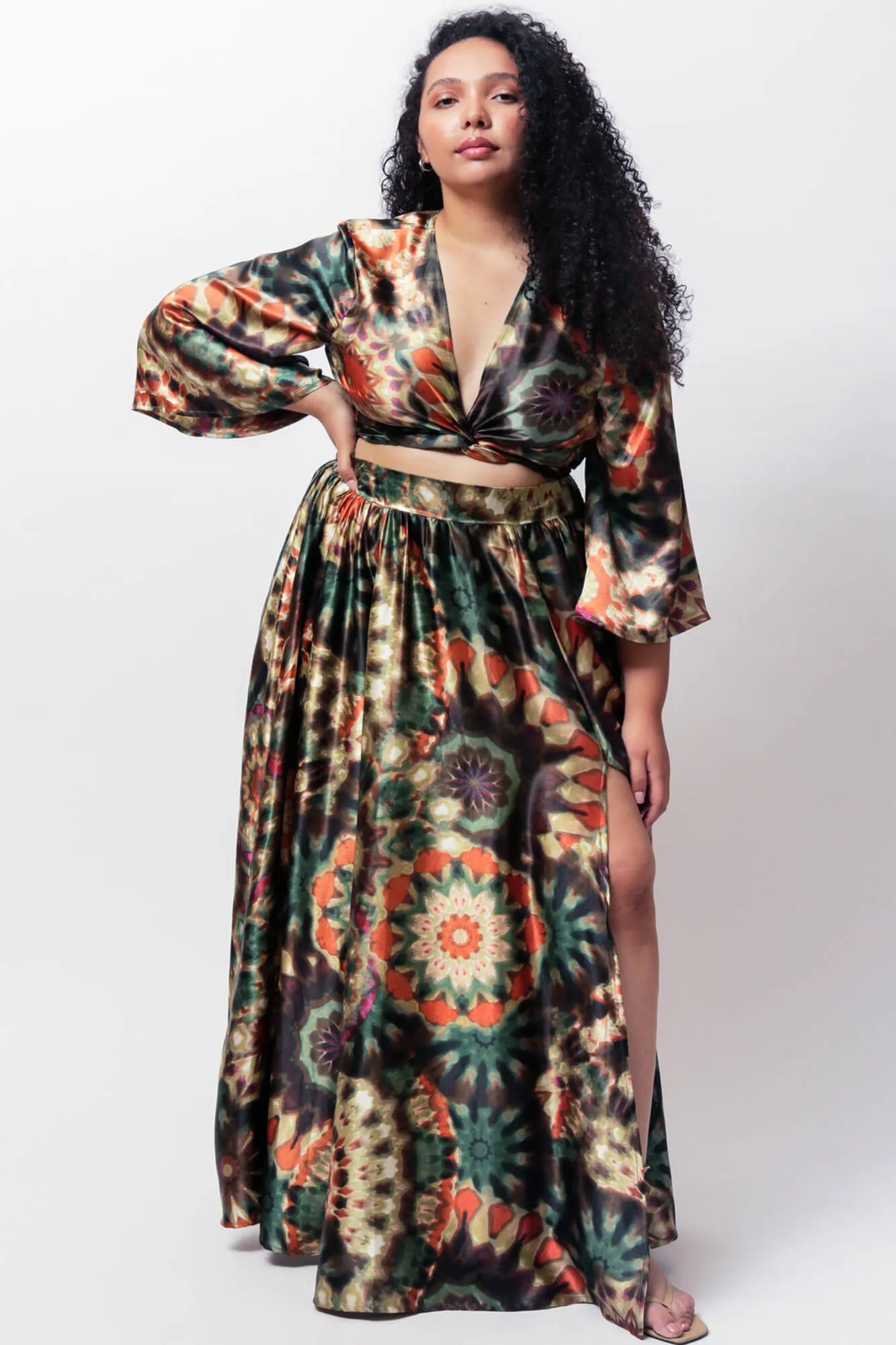 Amiyah Maxi Swing Skirt