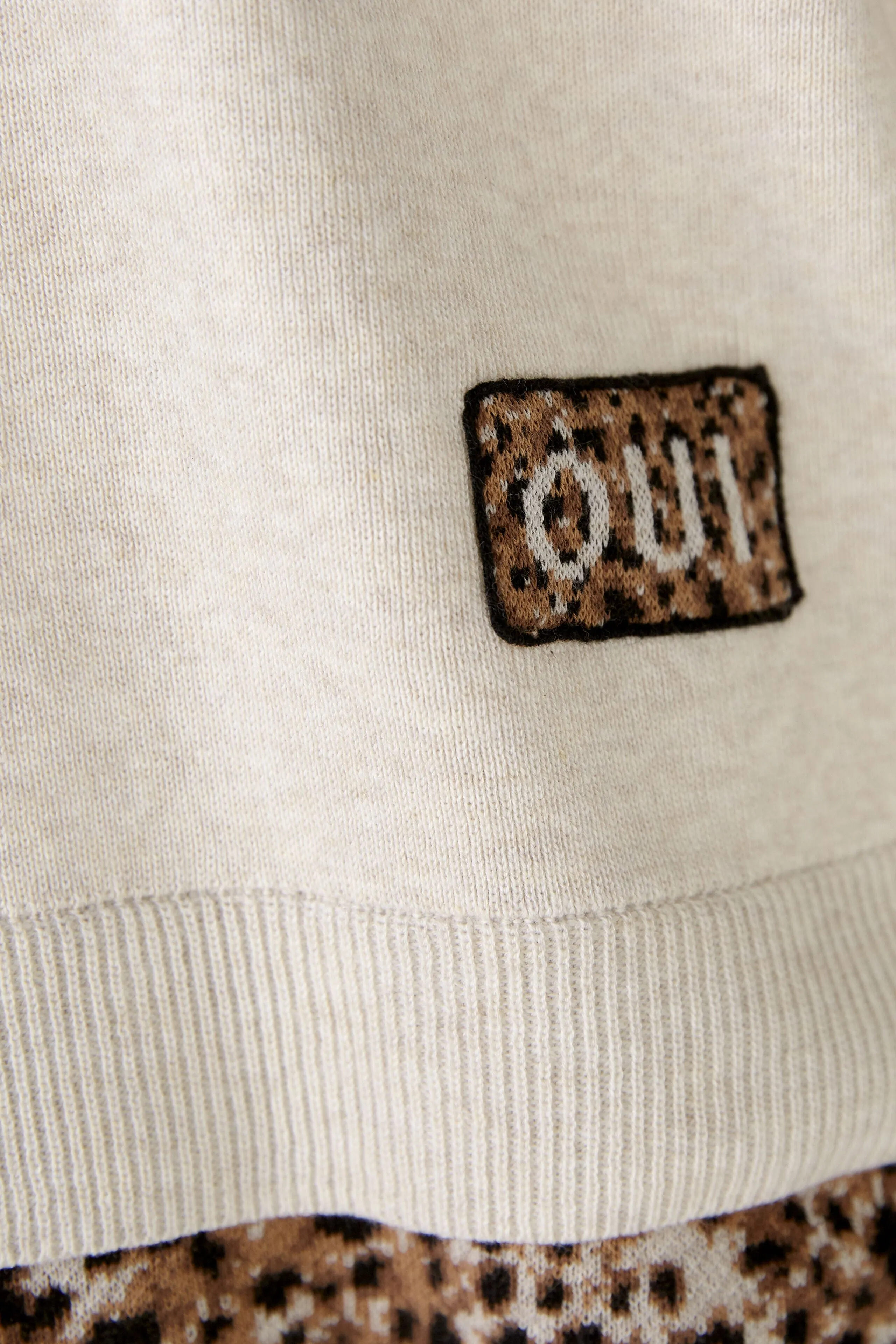 Animal Print Jumper