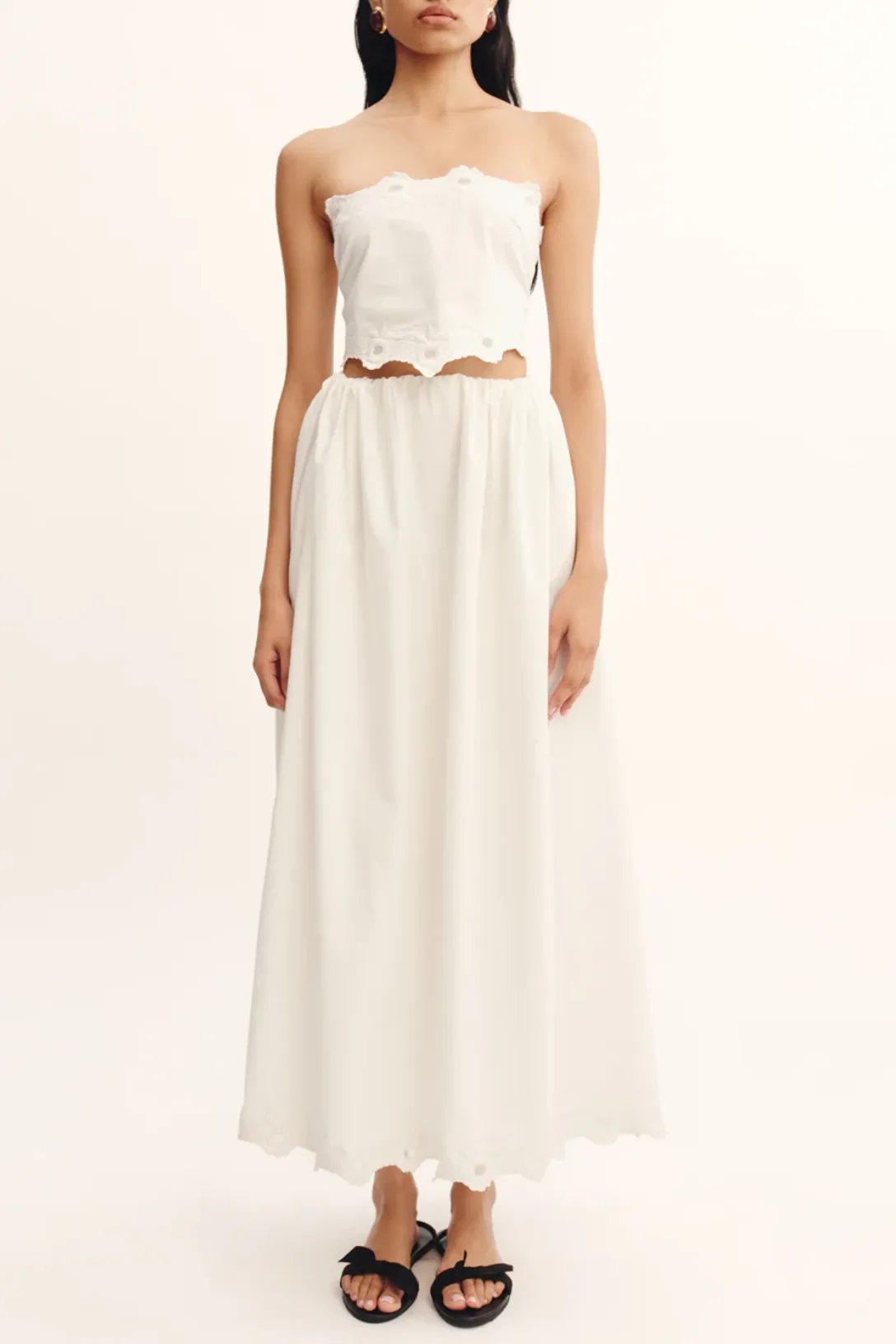 Antoinette Skirt | Vintage White