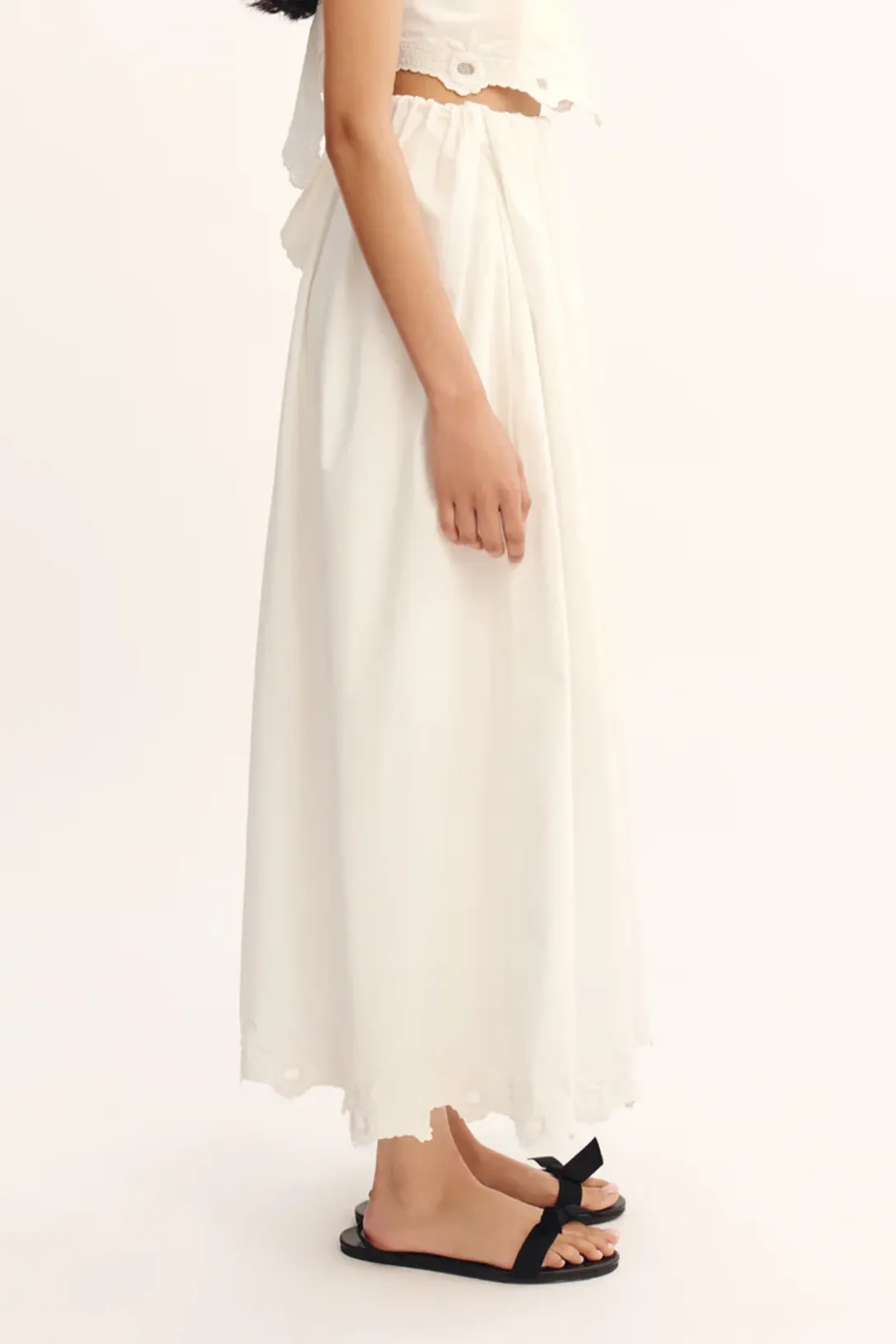 Antoinette Skirt | Vintage White