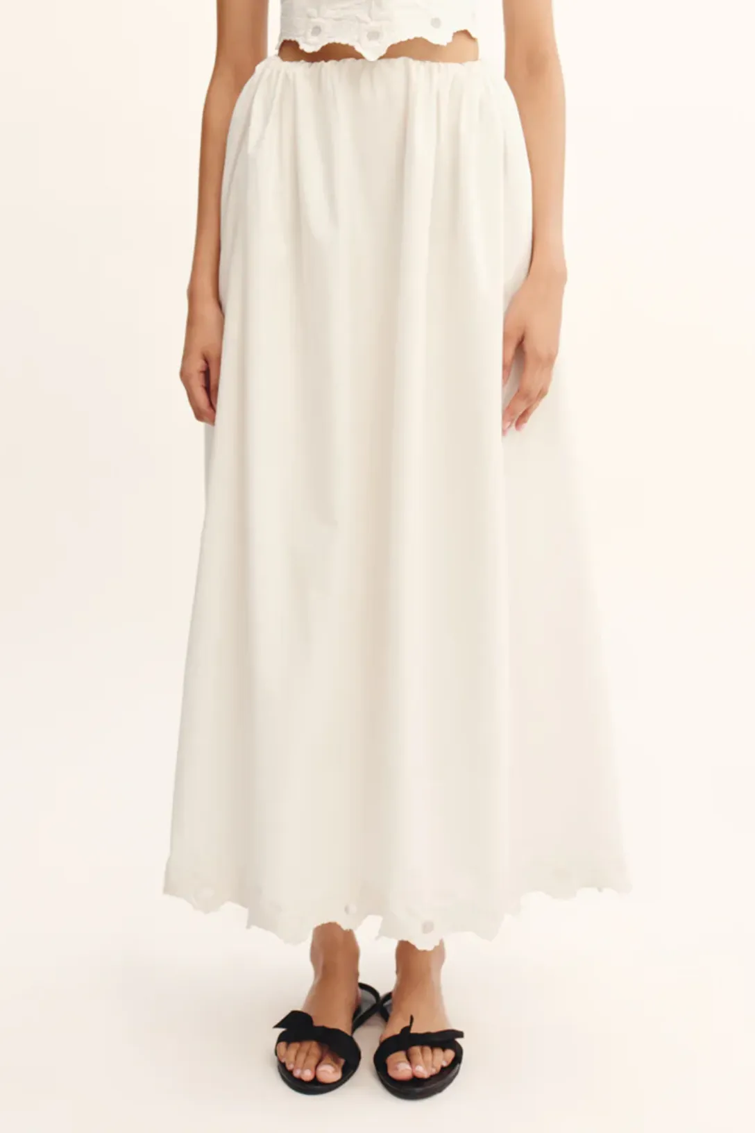 Antoinette Skirt | Vintage White