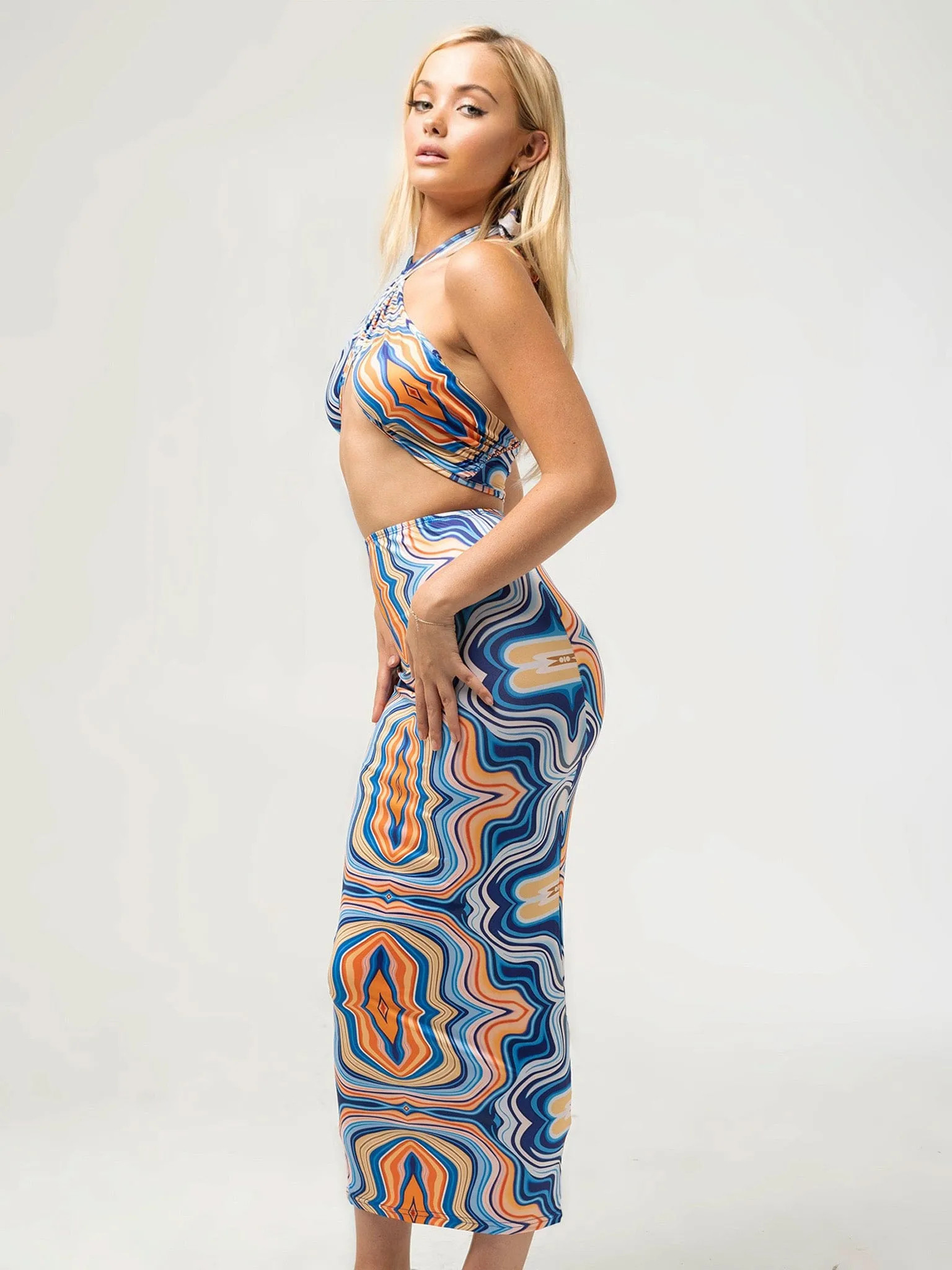 Azurelee Two Piece Maxi Skirt