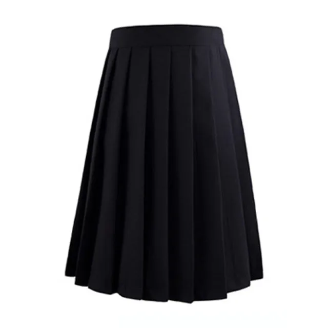 Black Skirts Womens Summer High Waist Anime Skirts  Short Mini  Skirt
