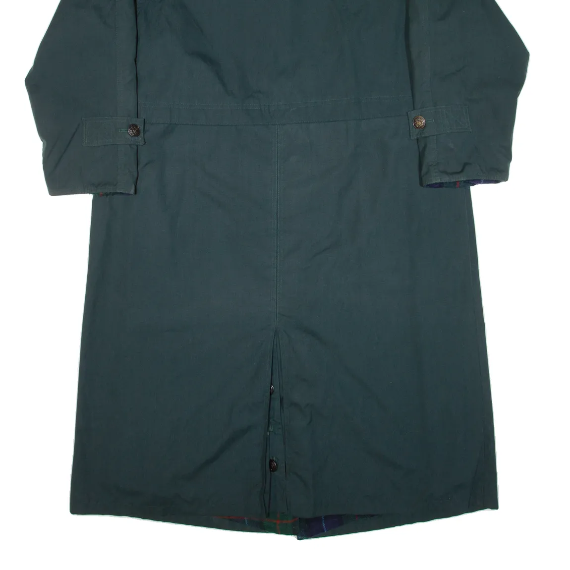 Blanket Lined Womens Overcoat Coat Green M
