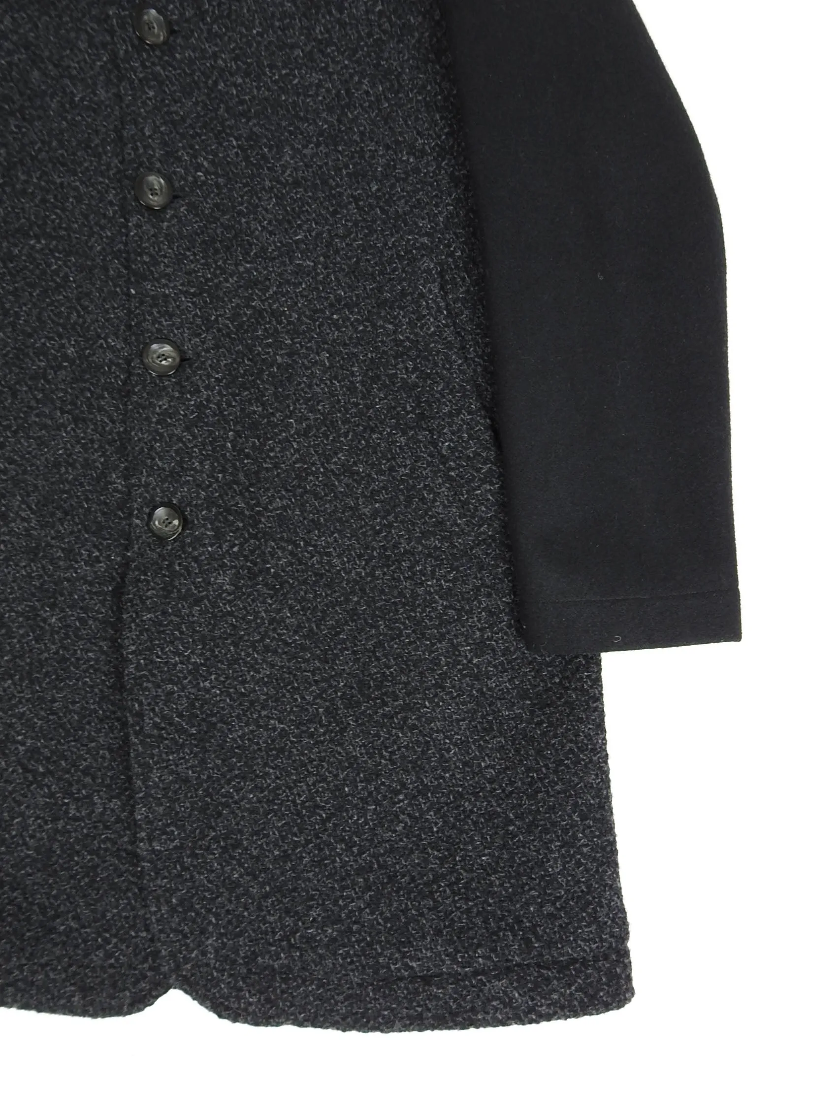 Blue Blue Japan Wool Overcoat Size 3