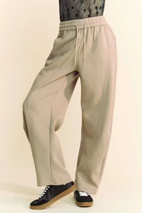 Blue Zone Planet |  Davi & Dani Drawstring Wide Leg Sweatpants
