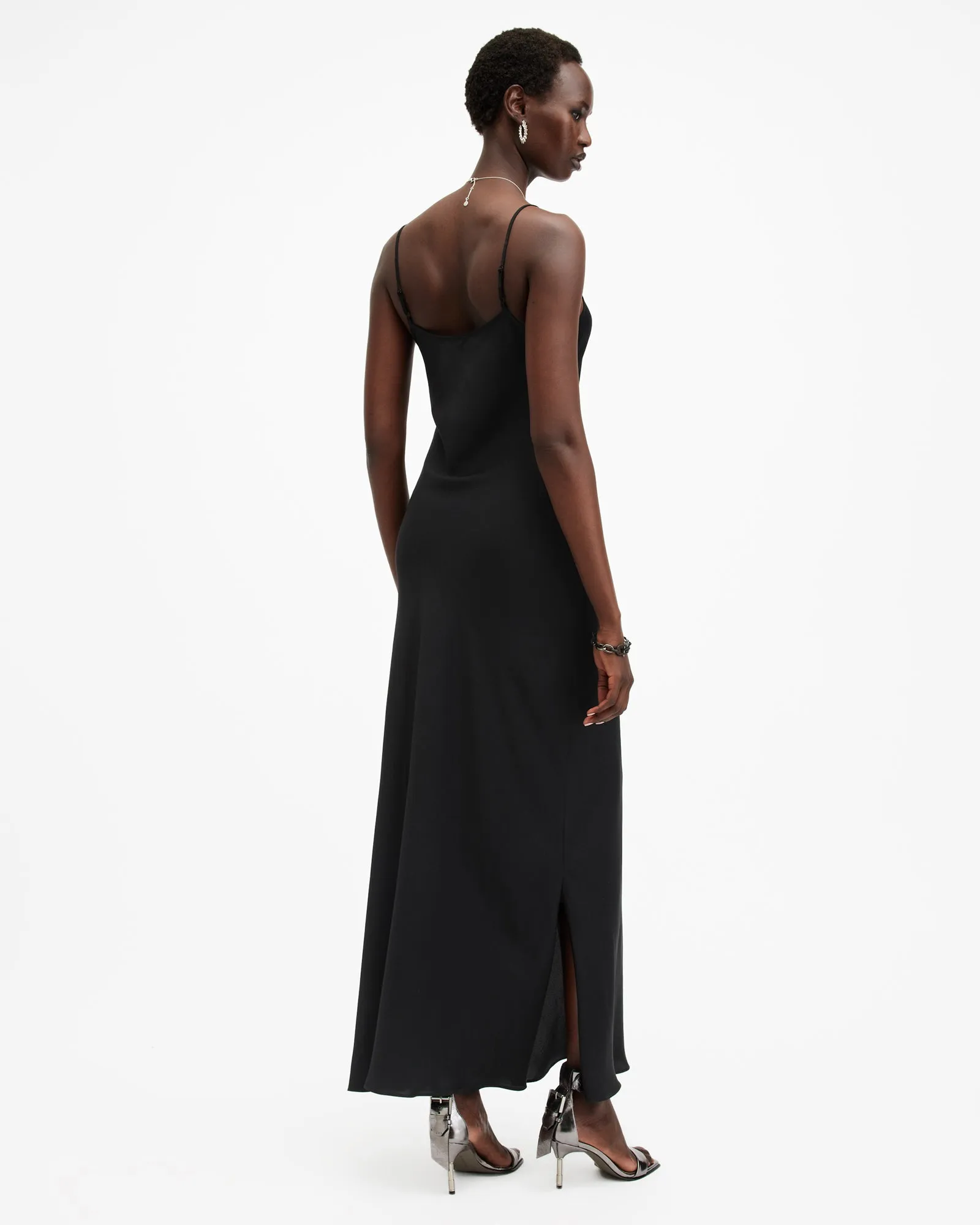 Bryony V-Neck Maxi Slip Dress