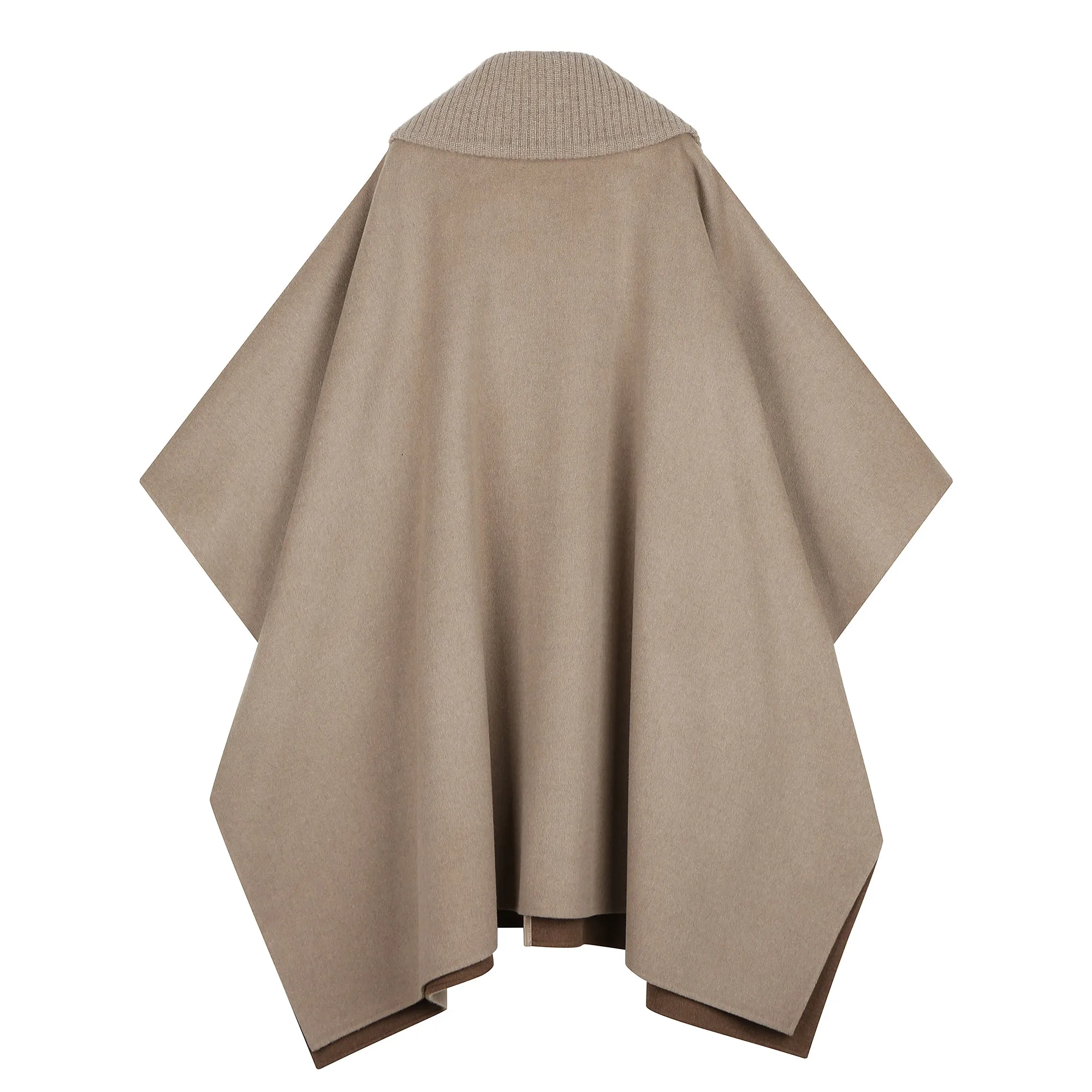 Cashmere Blend Poncho