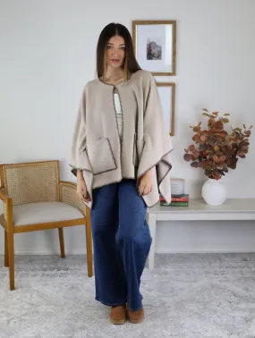 Clarisse Knit Poncho - Sale