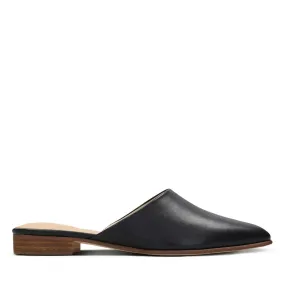 Clarks Women's Pure Blush Slip On Mules - Black