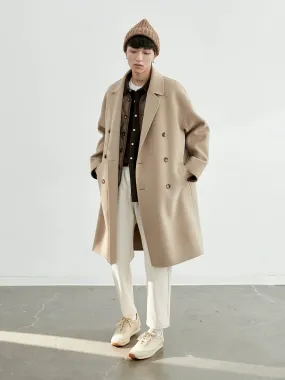 Classic Double-Breasted Overcoat