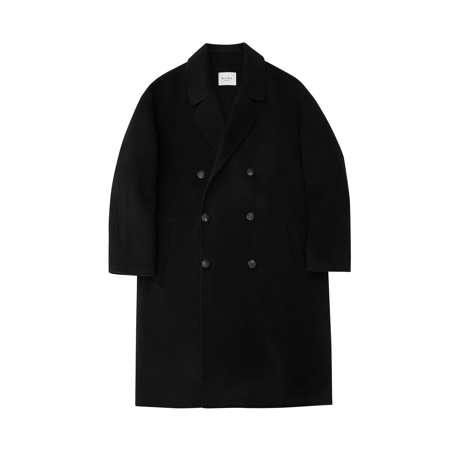 Classic Double-Breasted Overcoat