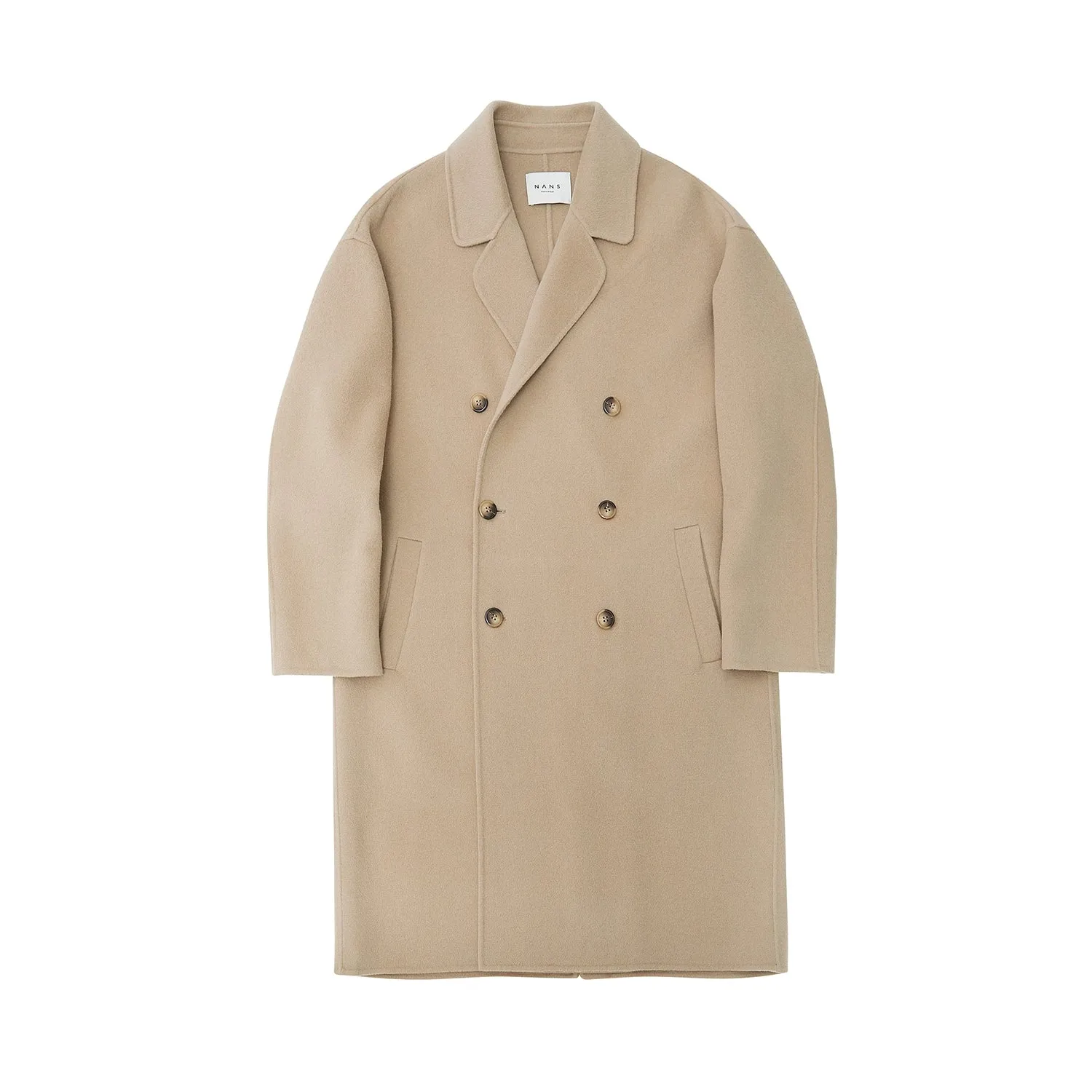 Classic Double-Breasted Overcoat