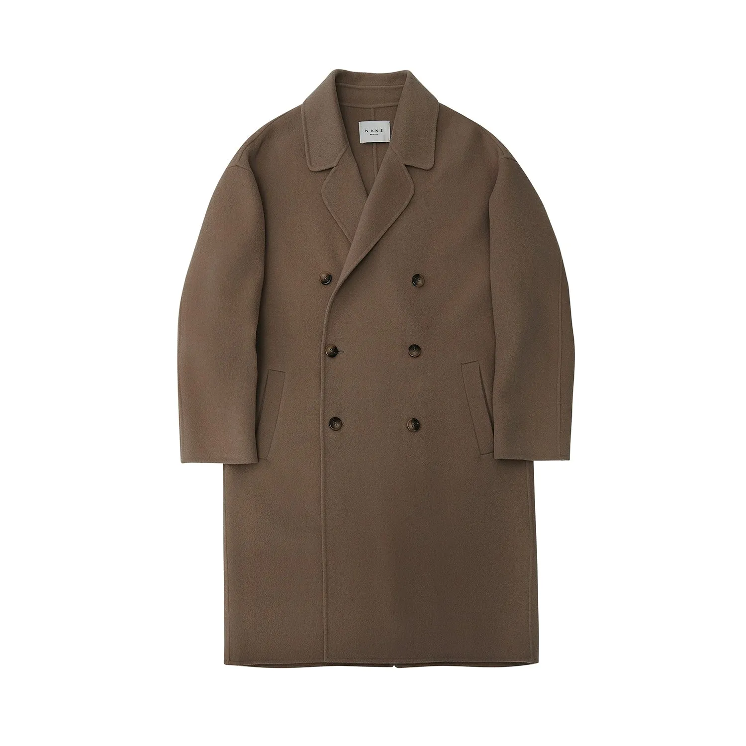 Classic Double-Breasted Overcoat