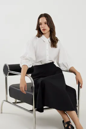 Classic Round Midi Skirt