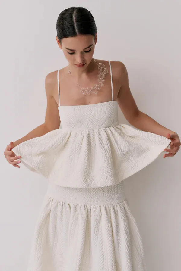 CLEA | Denver Jacquard Skirt - Delphi