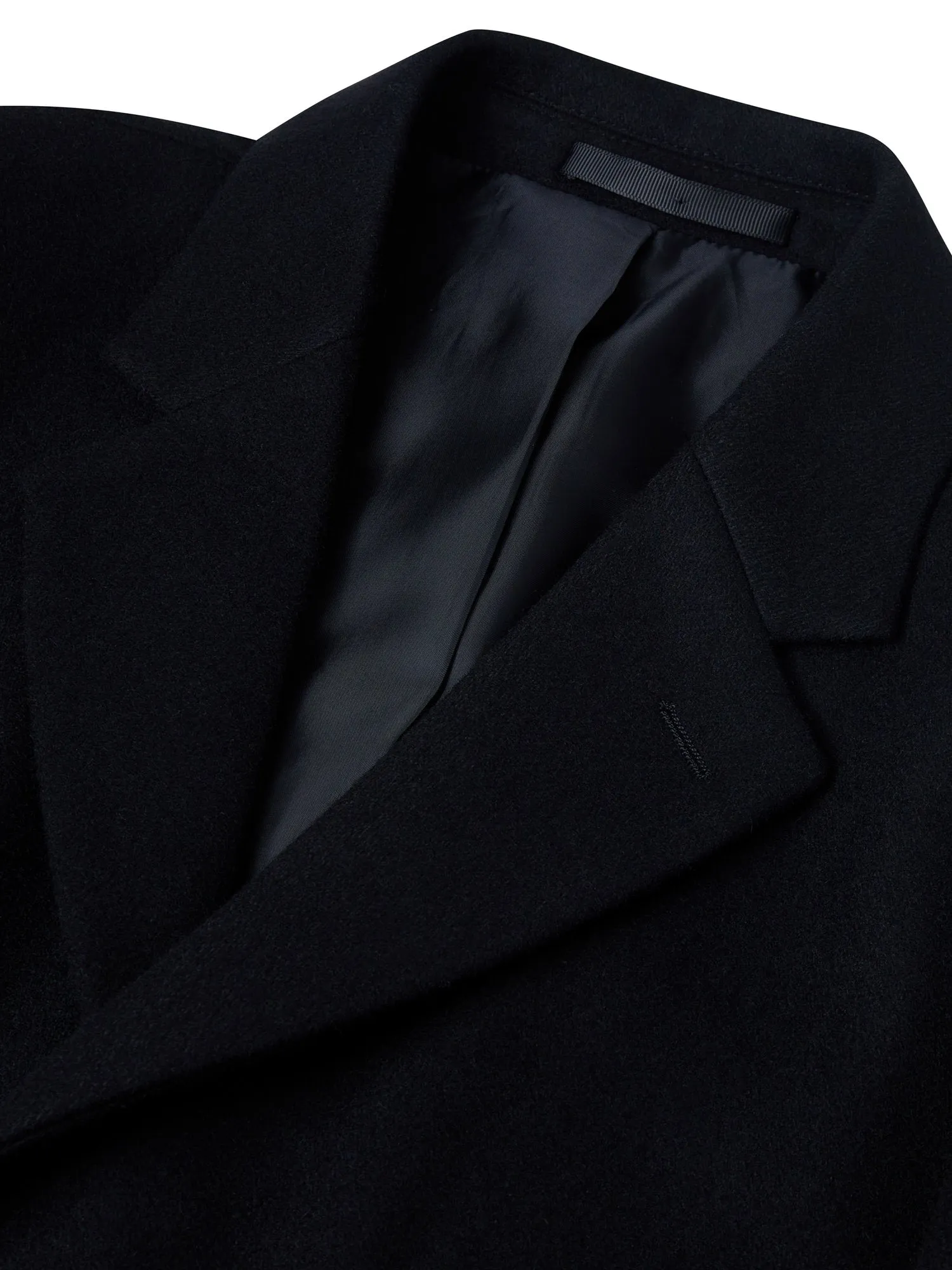 Daniel Grahame 90337 00 Black Osbourne Overcoat