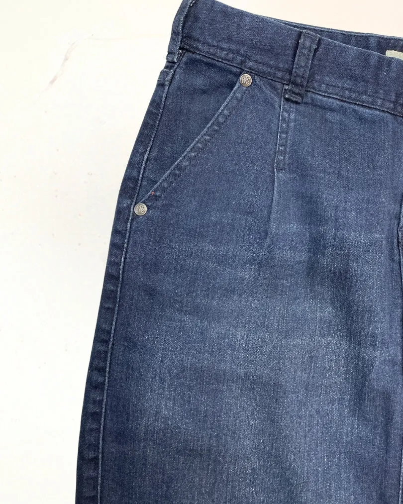 Denim Midi Skirt