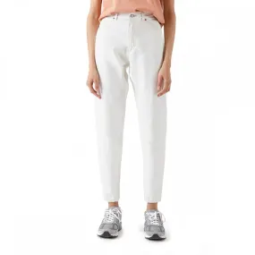 DR DENIM NORA 2020103 LIGHT ECRU MOM JEANS DONNA