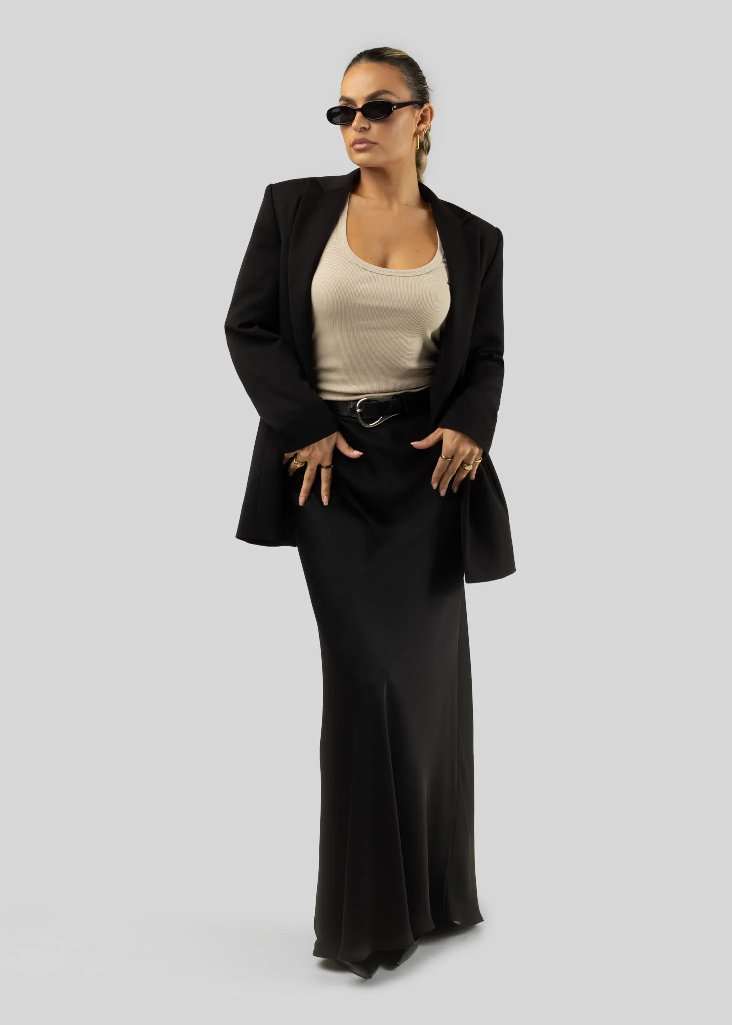 Ella Maxi skirt - Black