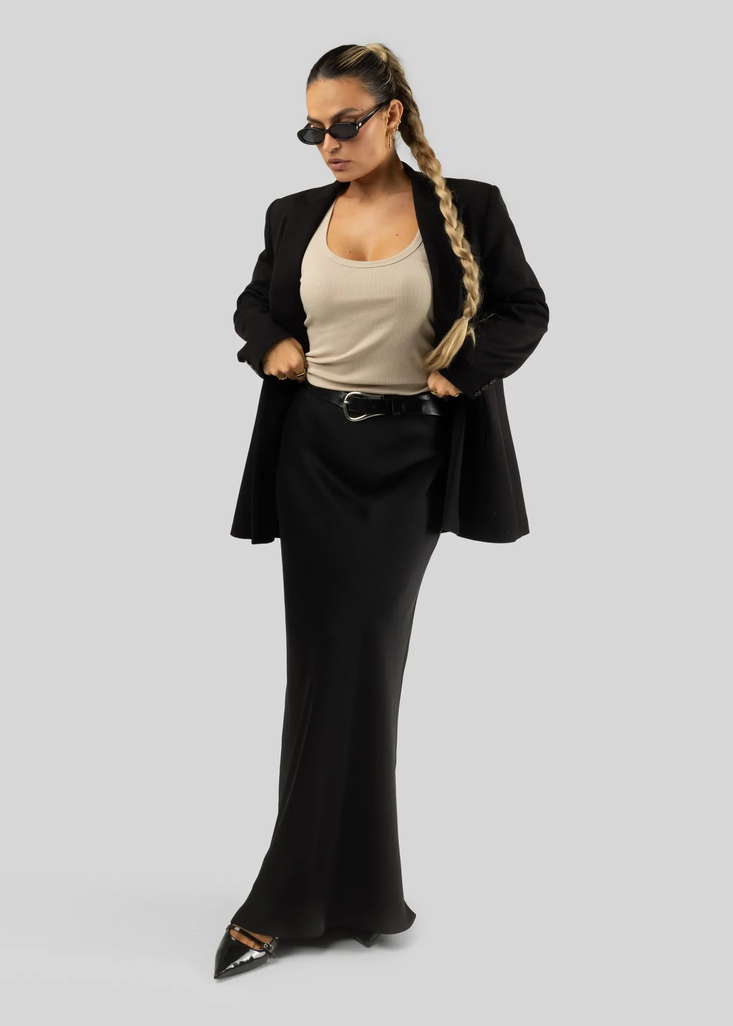 Ella Maxi skirt - Black