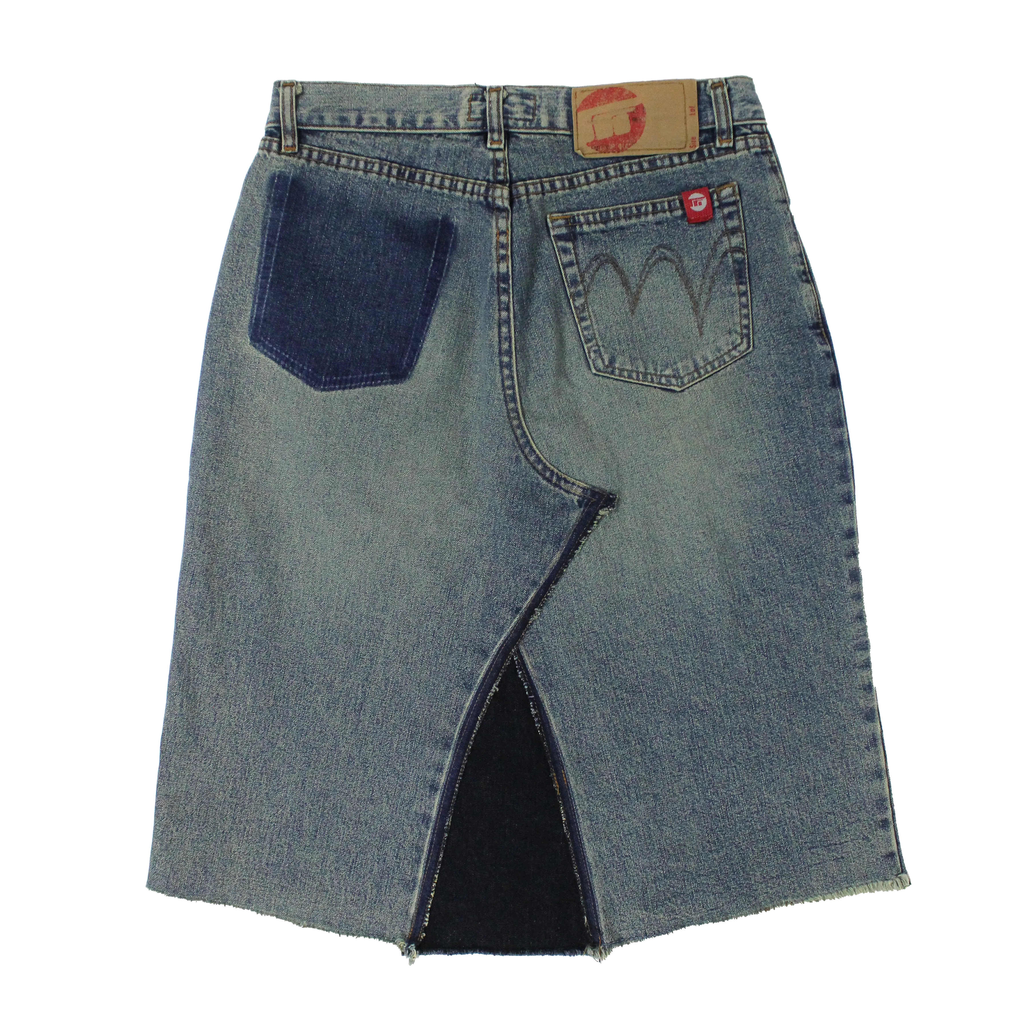 Euro Y2K Denim Skirt (XS)