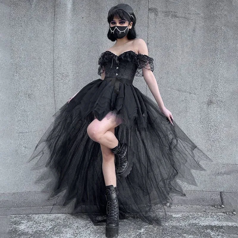 Fairy Grunge Layered Tutu Skirt