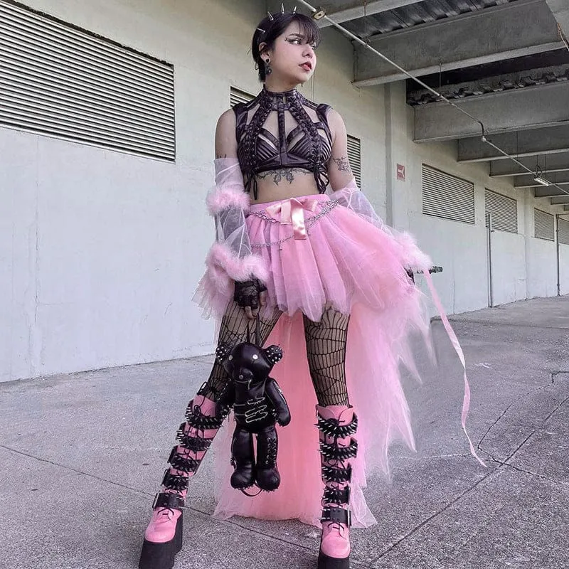 Fairy Grunge Layered Tutu Skirt