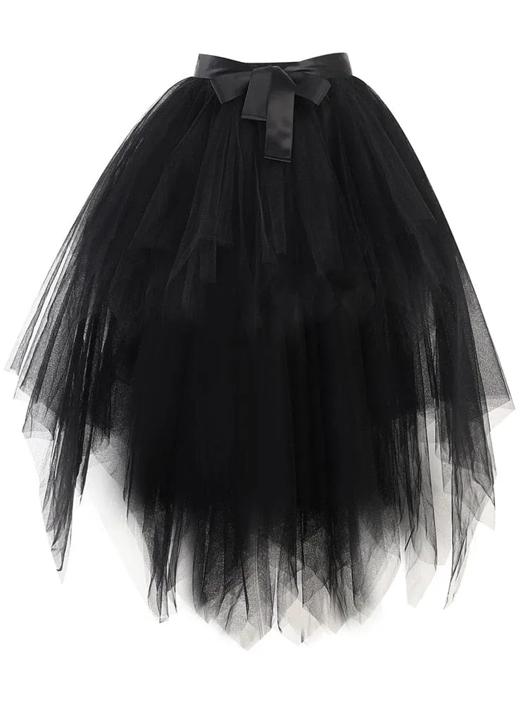 Fairy Grunge Layered Tutu Skirt