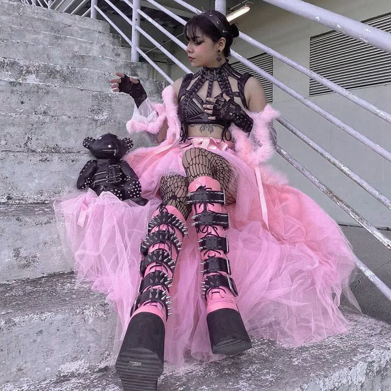 Fairy Grunge Layered Tutu Skirt
