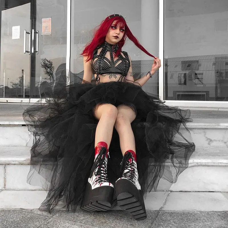 Fairy Grunge Layered Tutu Skirt