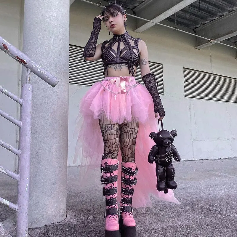 Fairy Grunge Layered Tutu Skirt