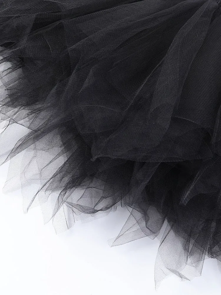 Fairy Grunge Layered Tutu Skirt