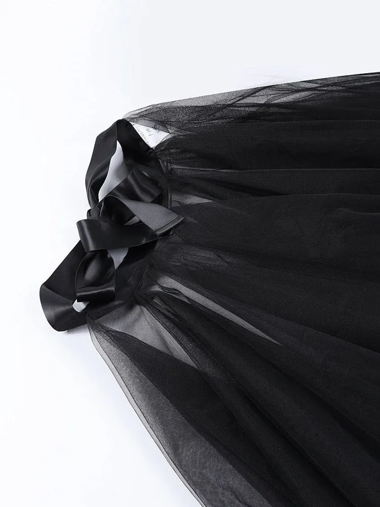 Fairy Grunge Layered Tutu Skirt